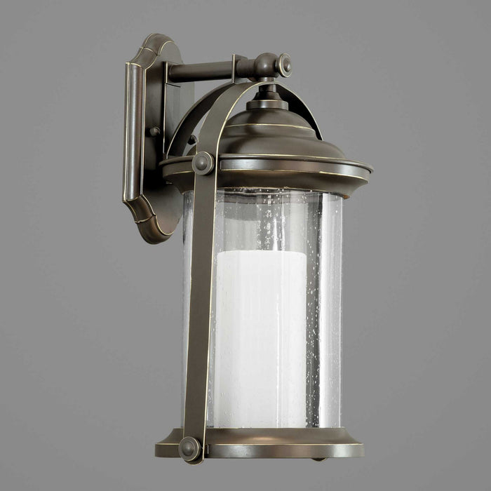 One Light Wall Lantern from the Whitacre collection in Antique Bronze finish