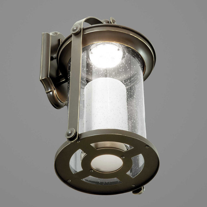 One Light Wall Lantern from the Whitacre collection in Antique Bronze finish