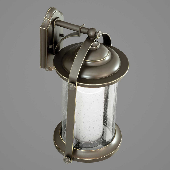 One Light Wall Lantern from the Whitacre collection in Antique Bronze finish