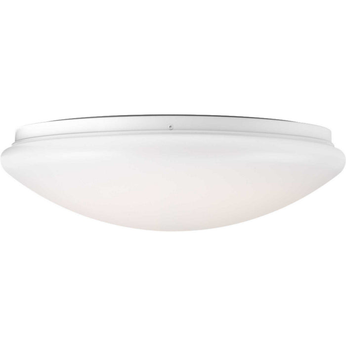 LED Flush Mount from the Drums and Clouds collection in White finish