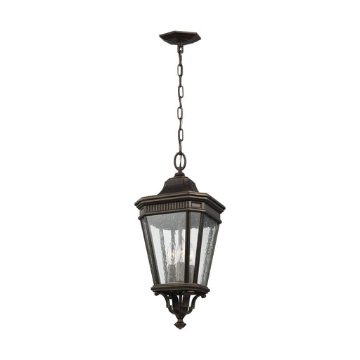 Generation Lighting - OL5431GBZ - Three Light Hanging Lantern - Cotswold Lane - Grecian Bronze