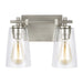 Generation Lighting - VS24302SN - Two Light Vanity - Mercer - Satin Nickel