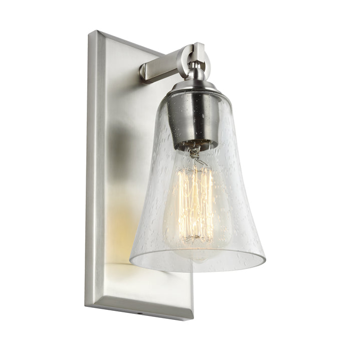 Generation Lighting - VS24701SN - One Light Wall Sconce - Monterro - Satin Nickel