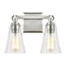 Generation Lighting - VS24702SN - Two Light Vanity - Monterro - Satin Nickel