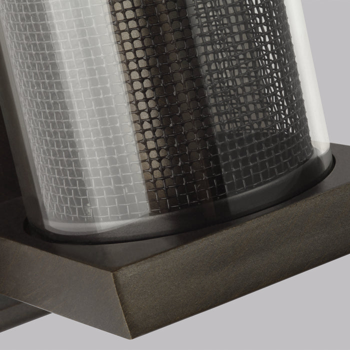 One Light Wall Sconce from the Silo collection in Antique Bronze finish