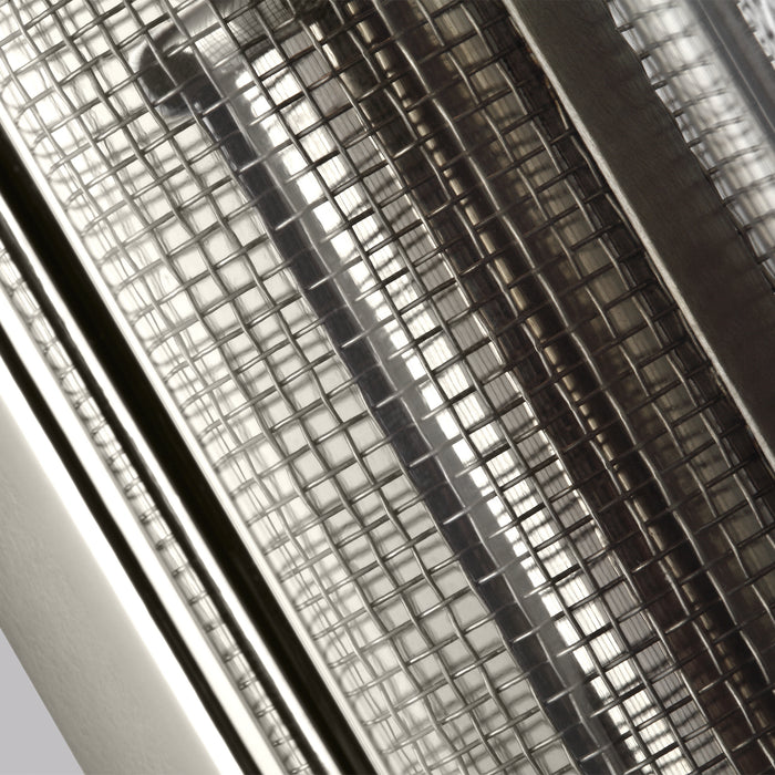 One Light Wall Sconce from the Silo collection in Polished Nickel finish