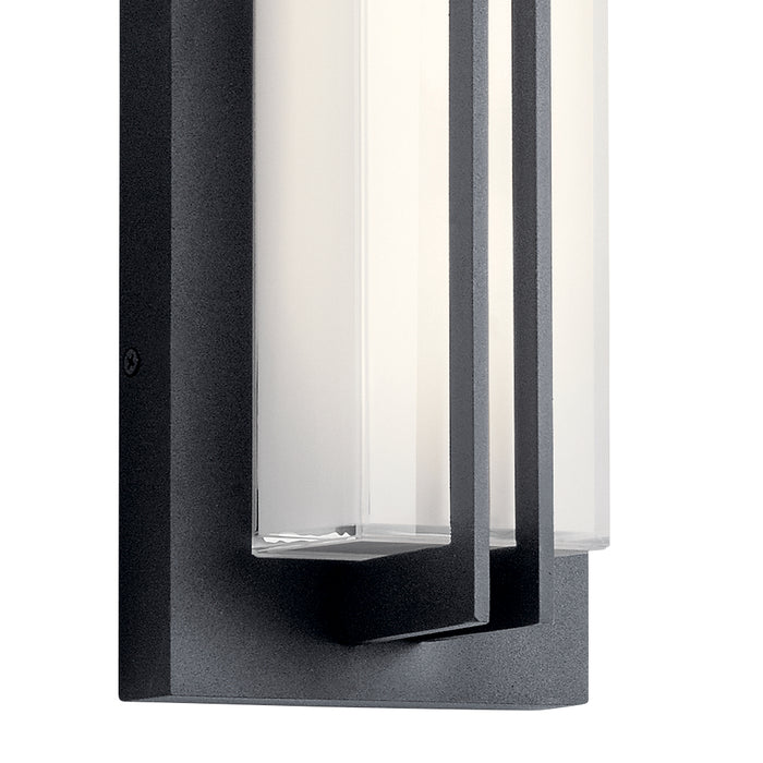 LED Outdoor Wall Mount from the Manhattan collection in Textured Black finish