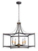 Maxim - 13595OIAB - Five Light Pendant - Wellington - Oil Rubbed Bronze / Antique Brass
