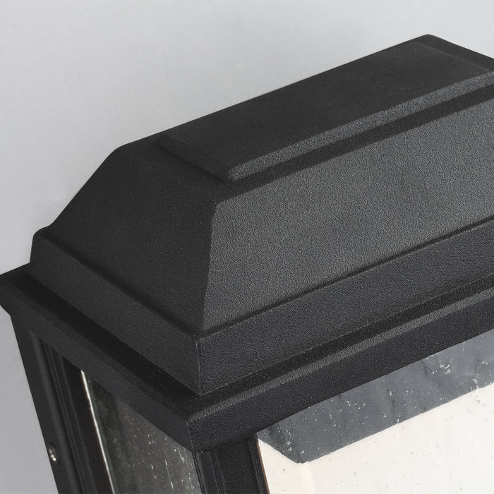 LED Outdoor Wall Sconce from the Mchenry collection in Textured Black finish
