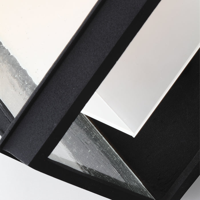 LED Outdoor Wall Sconce from the Mchenry collection in Textured Black finish