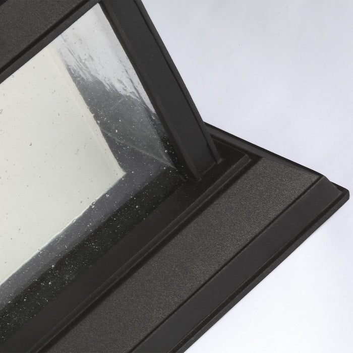 LED Outdoor Flush Mount from the Mchenry collection in Textured Black finish