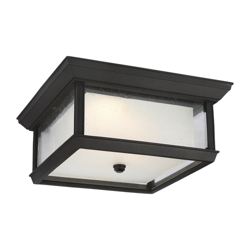 Generation Lighting - OL12813TXB-L1 - LED Outdoor Flush Mount - Mchenry - Textured Black