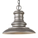Generation Lighting - OL8904TRD-L1 - LED Outdoor Wall Sconce - Feiss - Redding Station - Tarnished Silver