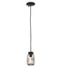 Meyda Tiffany - 193114 - One Light Mini Pendant - Mason Jar - Antique