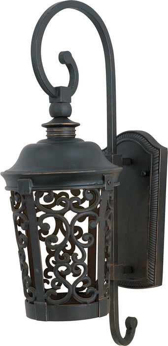 LED Outdoor Wall Sconce from the Whisper Dark Sky LED collection in Bronze finish