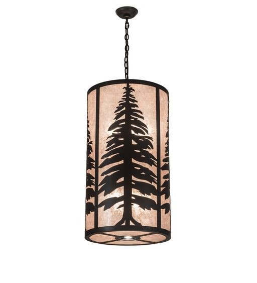 Meyda Tiffany - 197428 - 11 Light Pendant - Tall Pines - Antique Copper