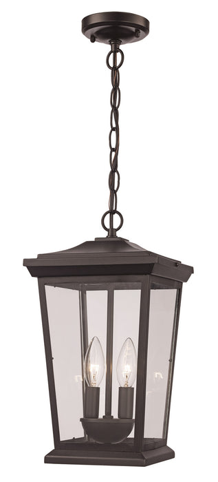 Trans Globe Imports - 50774 BK - Two Light Hanging Lantern - Black