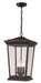 Trans Globe Imports - 50775 BK - Three Light Hanging Lantern - Black
