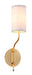 Troy Lighting - B6161 - One Light Wall Sconce - Juniper - Textured Gold Leaf