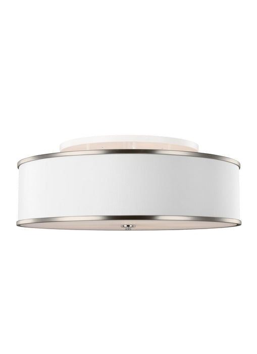 Generation Lighting - SF340SN - Five Light Semi-Flush Mount - Lennon - Satin Nickel