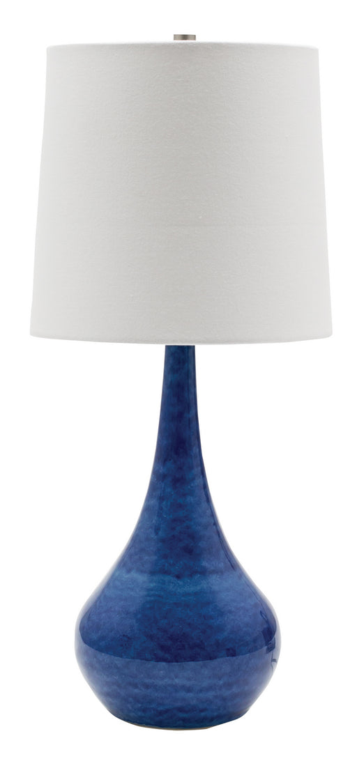 House of Troy - GS180-BG - Table Lamp - Scatchard - Blue Gloss