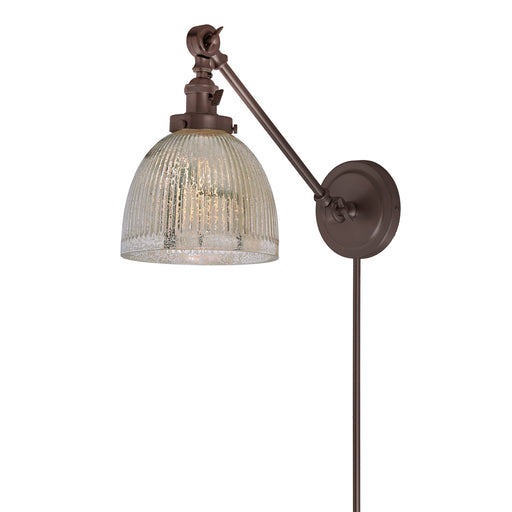JVI Designs - 1255-08 S5-MP - One Light Swing Arm Wall Sconce - Soho - Oil Rubbed Bronze