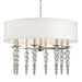 Hudson Valley - 2330-PN - Eight Light Pendant - Persis - Polished Nickel