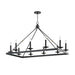 Hudson Valley - 3244-AOB - Ten Light Chandelier - Allendale - Aged Old Bronze