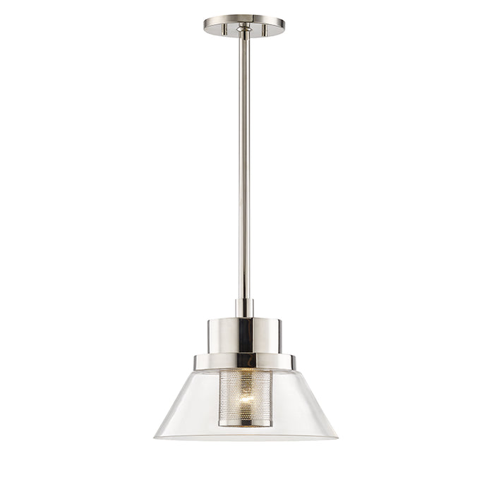 Hudson Valley - 4031-PN - One Light Pendant - Paoli - Polished Nickel