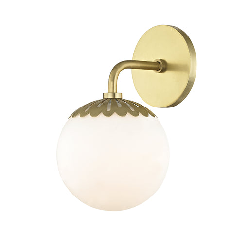 Mitzi - H193301-AGB - One Light Bath Bracket - Paige - Aged Brass