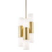 Mitzi - H196706-AGB - Six Light Pendant - Lola - Aged Brass