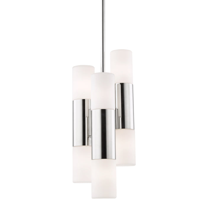 Mitzi - H196706-PN - Six Light Pendant - Lola - Polished Nickel