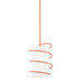 Mitzi - H237701S-PK - One Light Pendant - Carly - Pink