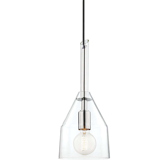 Mitzi - H252701S-PN - One Light Pendant - Sloan - Polished Nickel