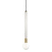 Mitzi - H256701-AGB - One Light Pendant - Pippin - Aged Brass