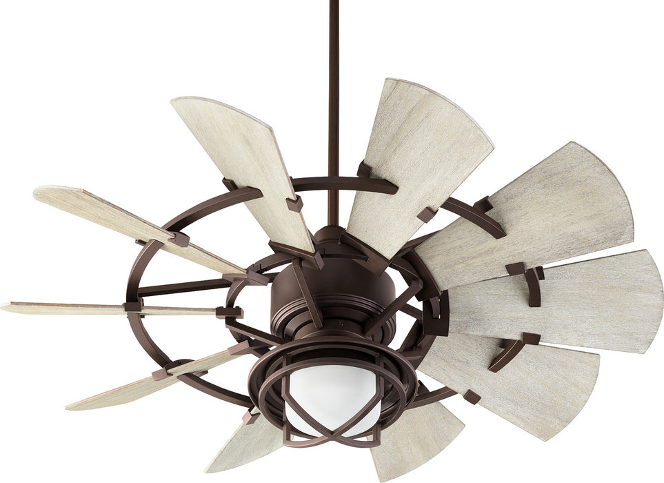 LED Fan Light Kit from the Windmill collection in Oiled Bronze finish