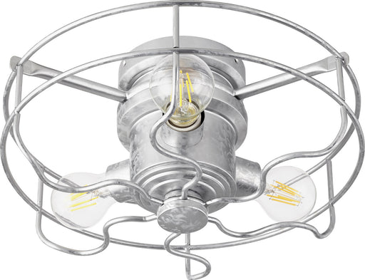 Quorum - 1905-9 - LED Fan Light Kit - Windmill - Galvanized