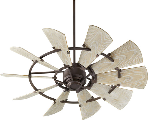 Quorum - 195210-86 - 52``Patio Fan - Windmill - Oiled Bronze