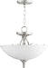 Quorum - 2827-15-65 - Three Light Dual Mount - Jardin - Satin Nickel