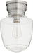 Quorum - 3239-9-65 - One Light Ceiling Mount - Satin Nickel