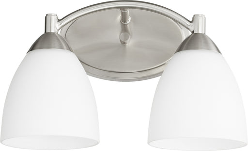 Quorum - 5069-2-65 - Two Light Vanity - Barkley - Satin Nickel