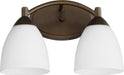 Quorum - 5069-2-86 - Two Light Vanity - Barkley - Oiled Bronze