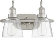 Quorum - 508-2-65 - Two Light Vanity - Satin Nickel