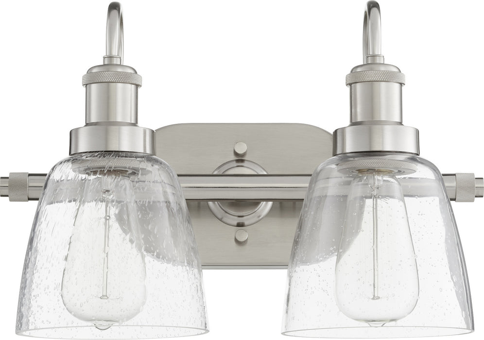 Quorum - 508-2-65 - Two Light Vanity - Satin Nickel
