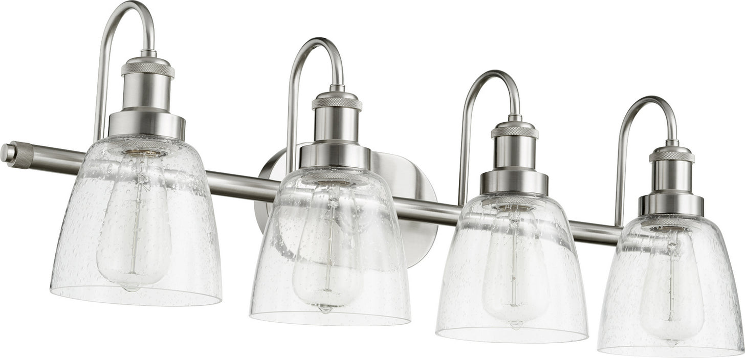 Quorum - 508-4-65 - Four Light Vanity - Satin Nickel