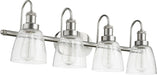Quorum - 508-4-65 - Four Light Vanity - Satin Nickel