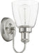 Quorum - 548-1-65 - One Light Wall Mount - Satin Nickel