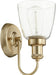 Quorum - 548-1-80 - One Light Wall Mount - Aged Brass