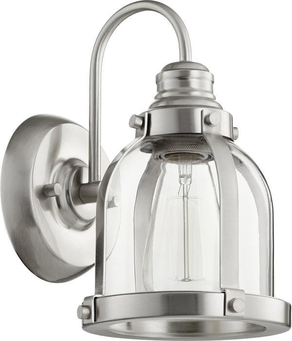 Quorum - 586-1-65 - One Light Wall Mount - Satin Nickel