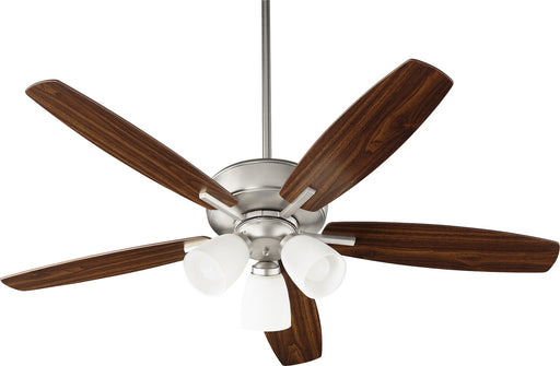 Quorum - 70525-365 - 52``Ceiling Fan - Breeze - Satin Nickel